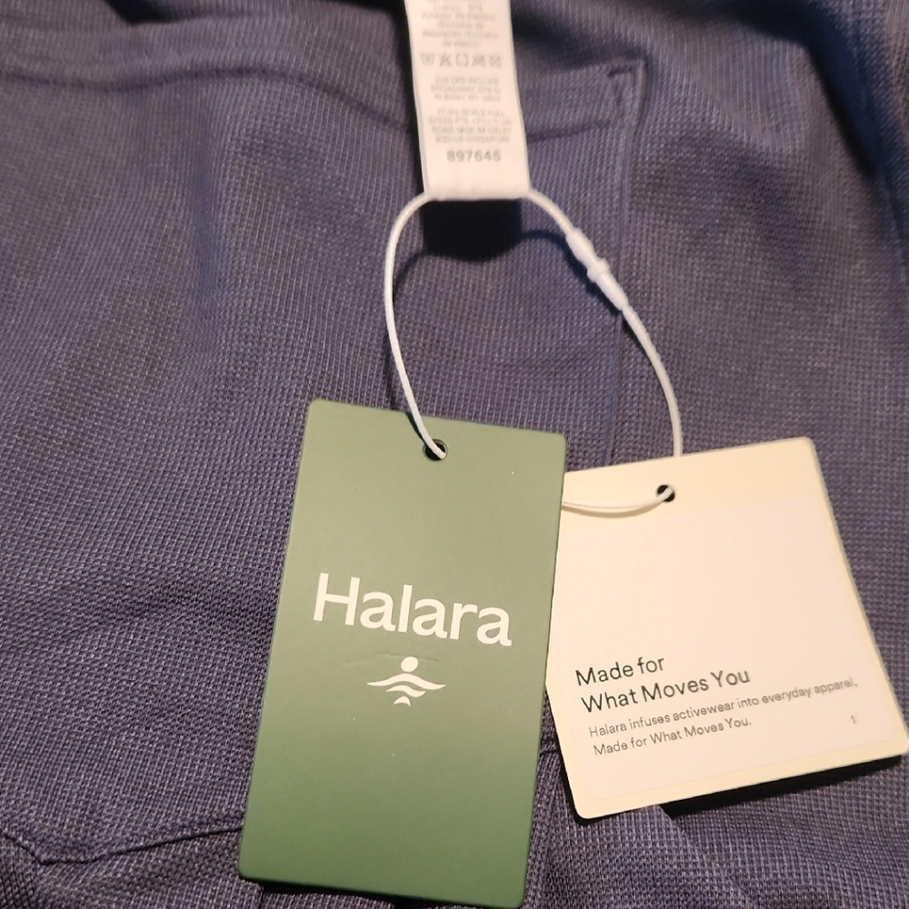 HALARA NWT Adjustable Strap Button W/ Pockets Waffle Overalls Sz Medium - Picture 3 of 8